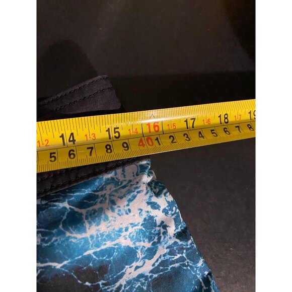 RVCA Board Shorts Mens 28 9" Ocean AOP Beach Swim Trunks - Picture 4 of 6